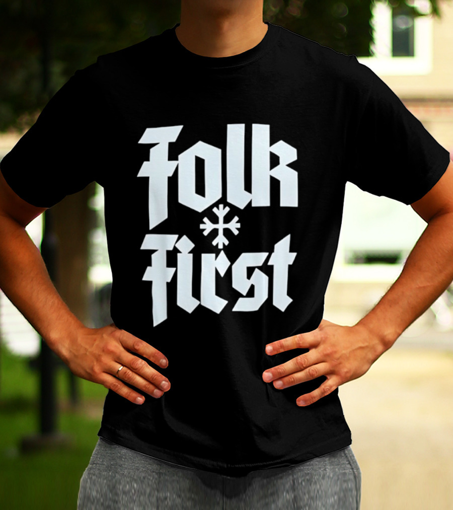 Folk First Snowflake T-Shirt
