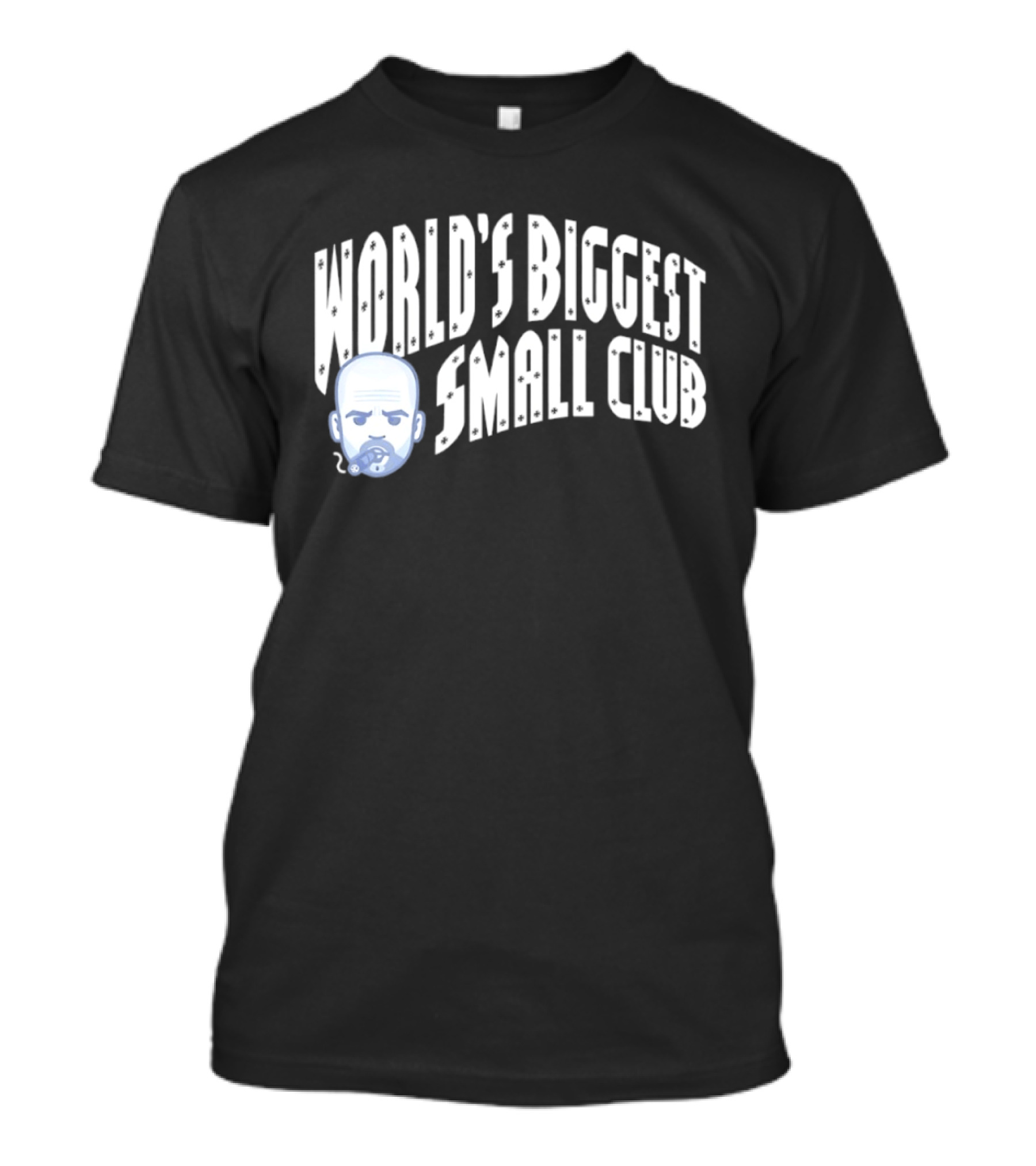 World's Biggest Small Club Pep Guardiola Smoking Pipe T-Shirt