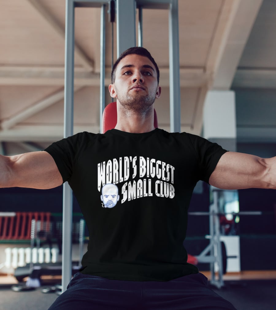 World's Biggest Small Club Pep Guardiola Smoking Pipe T-Shirt