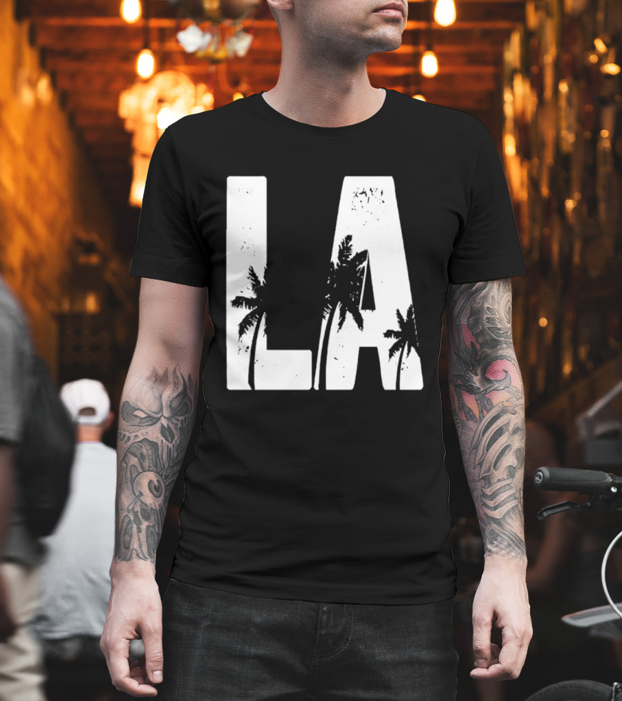 LA Los Angeles Palm Trees T-Shirt