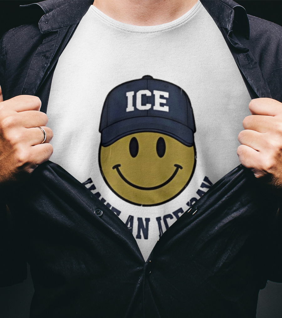 Have An Ice Day ICE Smiley Face Youth T-Shirt