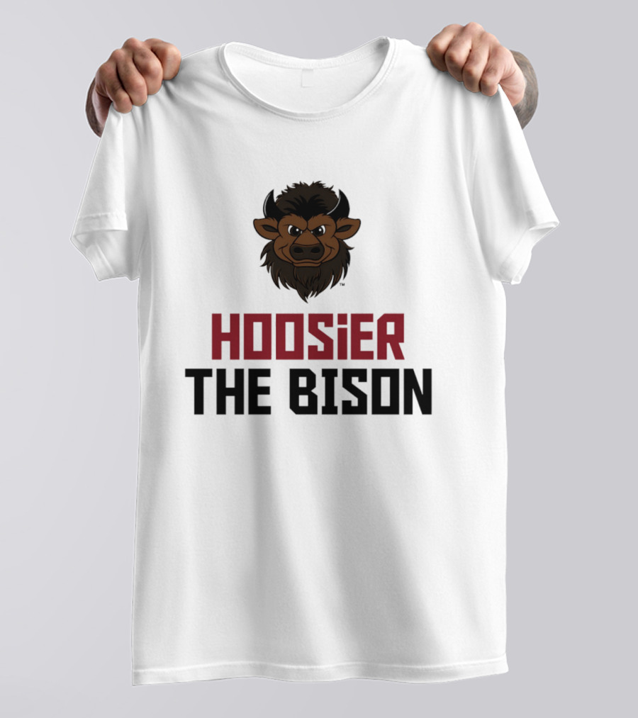 Hoosier The Bison Indiana Squared Off T-Shirt