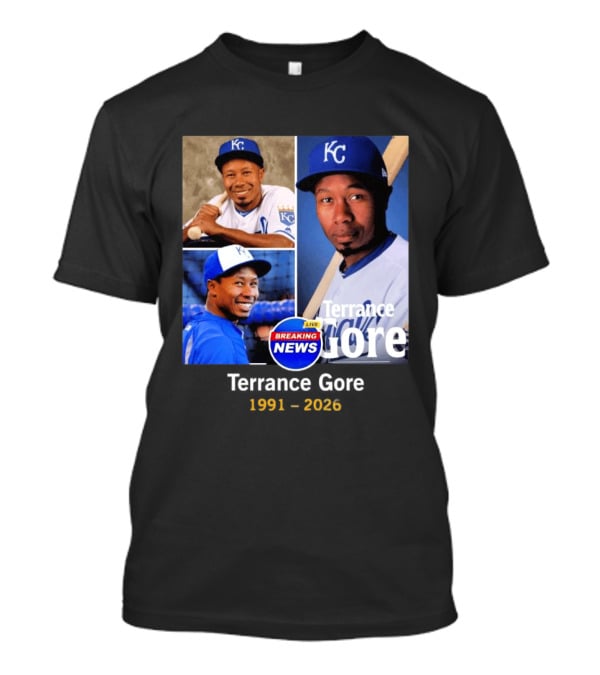 Terrance Gore Kansas City KC Breaking News 1991 2026 T-Shirt