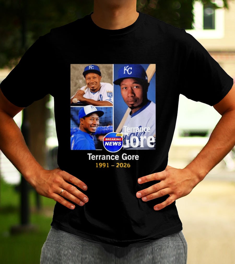 Terrance Gore Kansas City KC Breaking News 1991 2026 T-Shirt