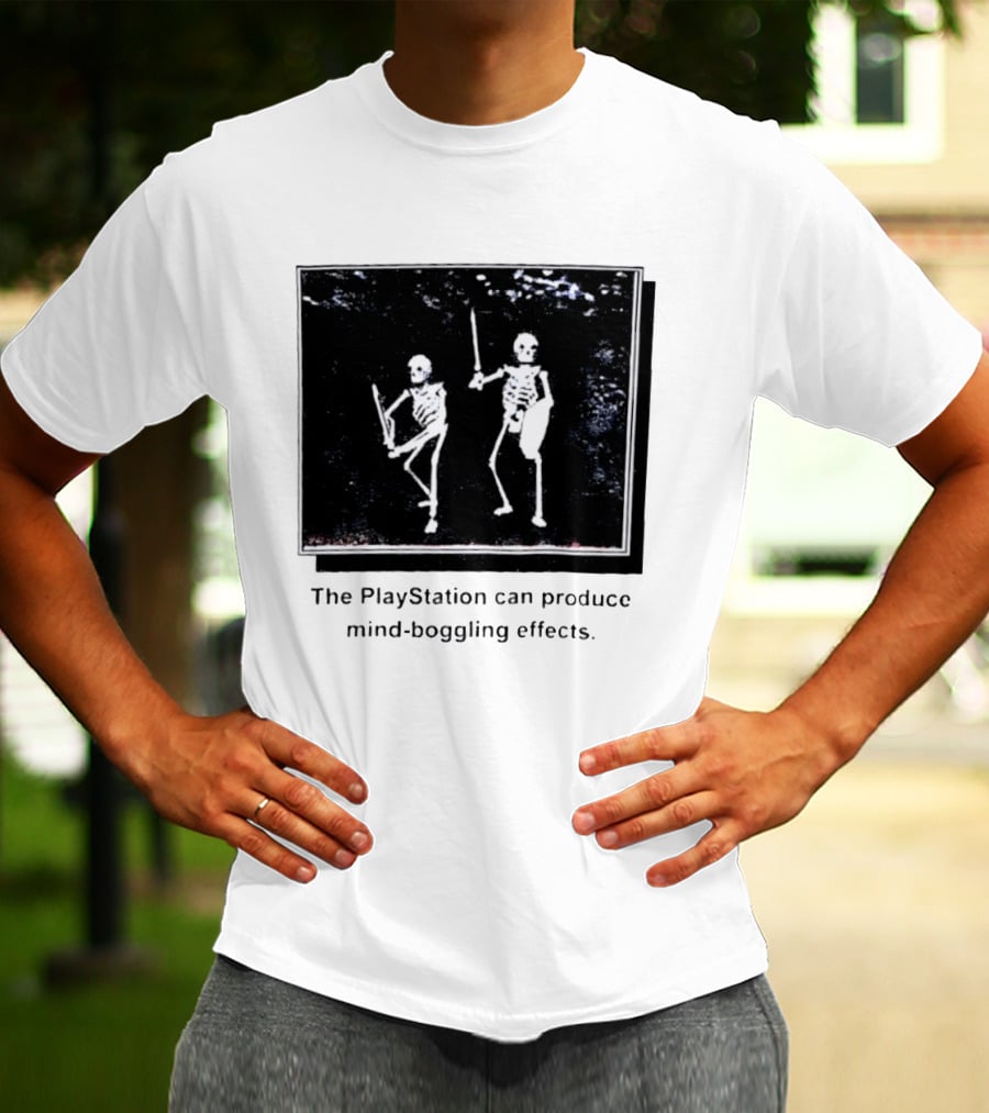 The PlayStation Can Produce Mind Boggling Effects Skeleton Warriors T-Shirt