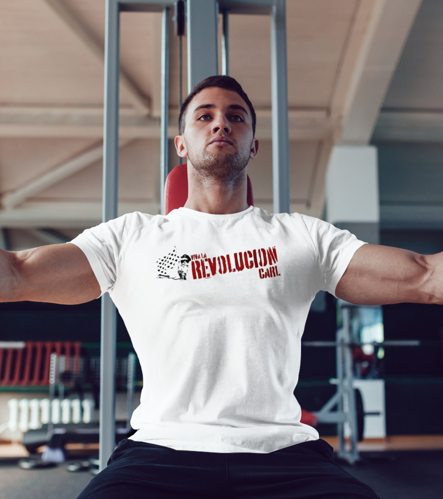 Viva La Revolucion Carl Iconic Che T-Shirt