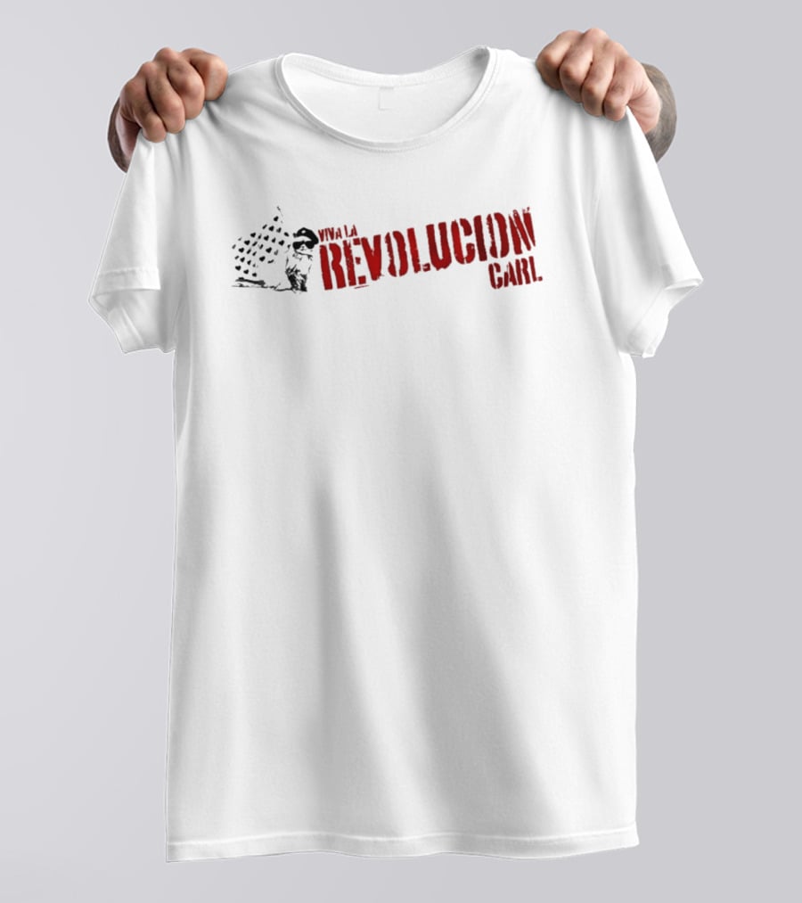 Viva La Revolucion Carl Iconic Che T-Shirt