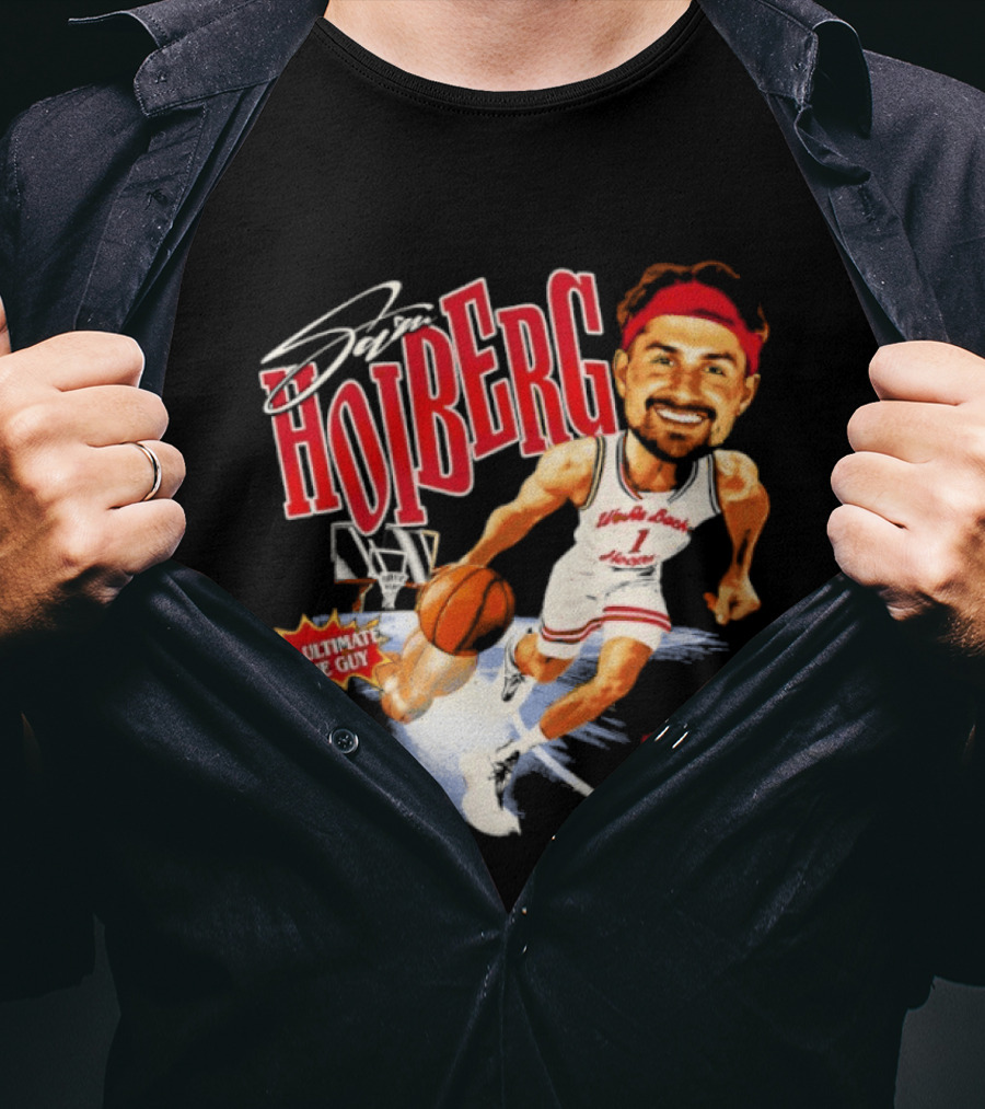 Sam Hoiberg Basketball Caricature The Ultimate Glue Guy T-Shirt