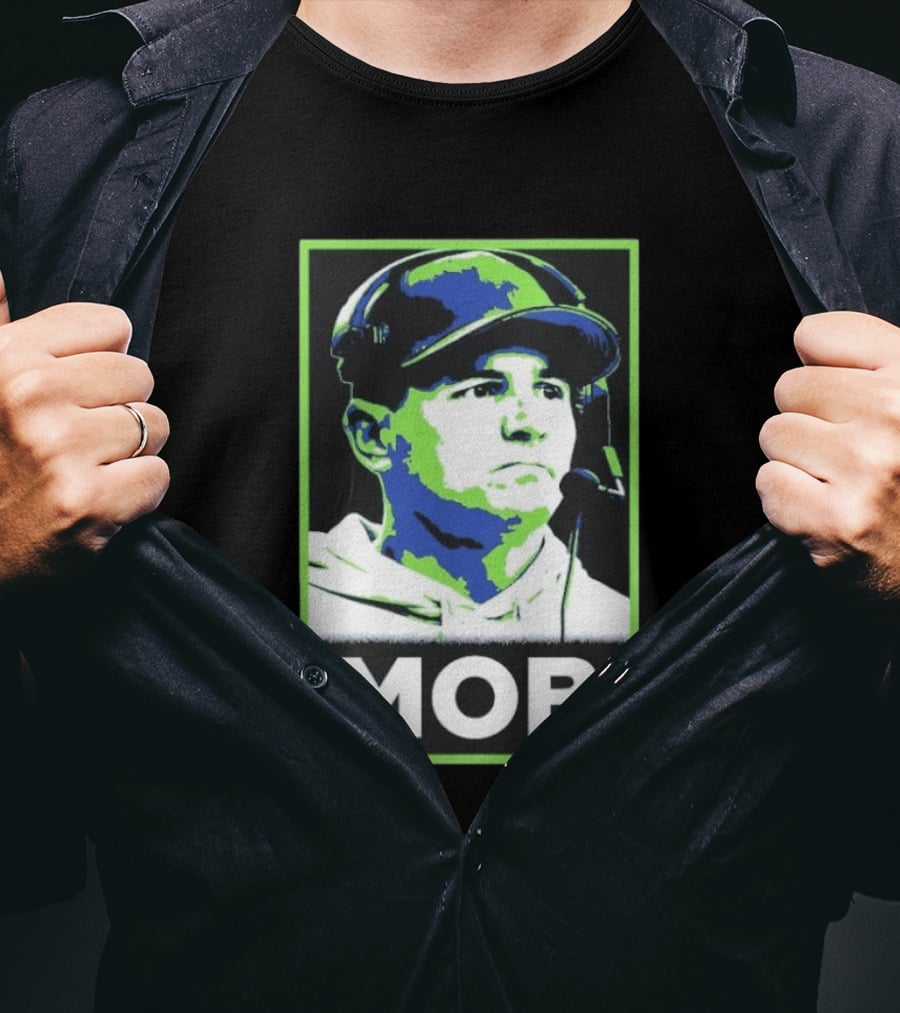 Seattle Seahawks MOB Coach Iconic Headset T-Shirt