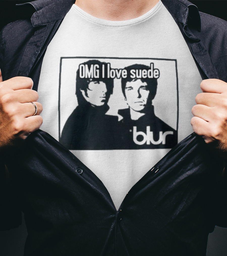 OMG I Love Suede Blur T-Shirt