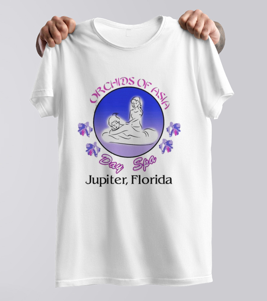 Orchids Of Asia Day Spa Jupiter Florida T-Shirt
