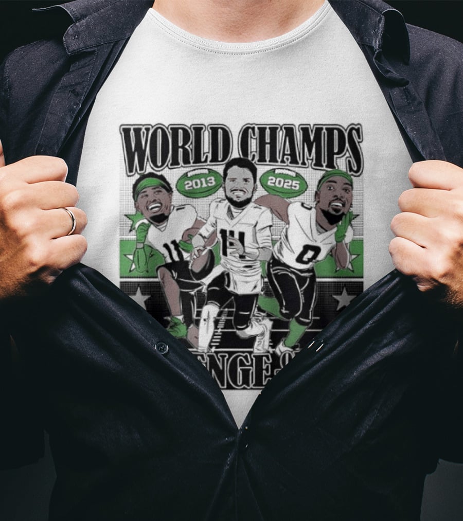 World Champs 2013 2025 Revenge Of The 12s Football Players Meme T-Shirt