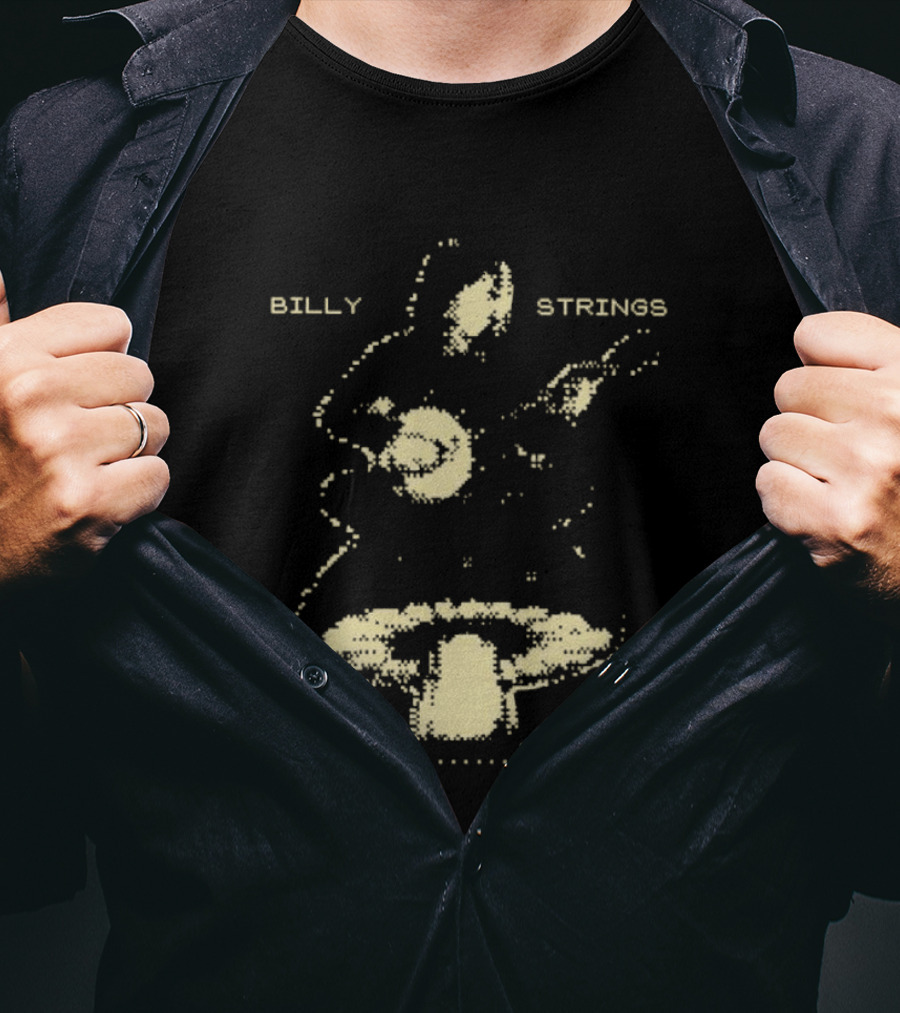 Billy Strings Mushroom Guitar Artistry T-Shirt