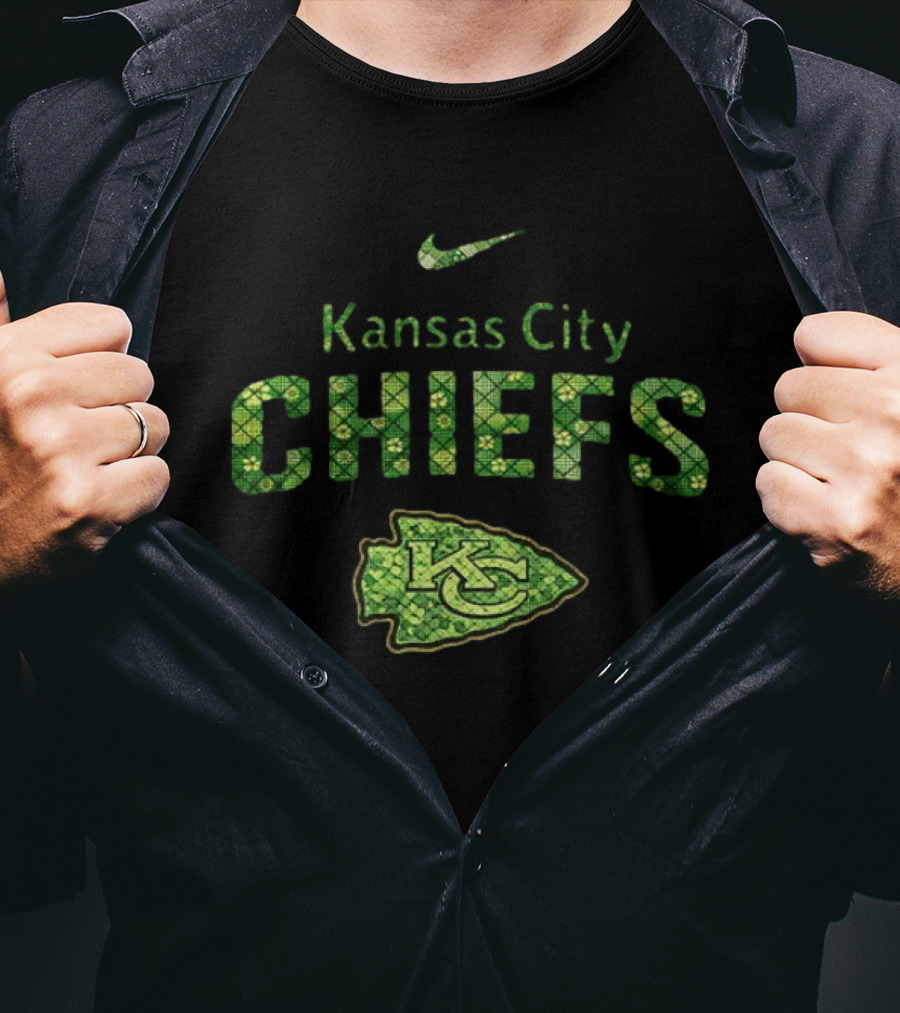 Nike Kansas City Chiefs KC Luck Green T-Shirt