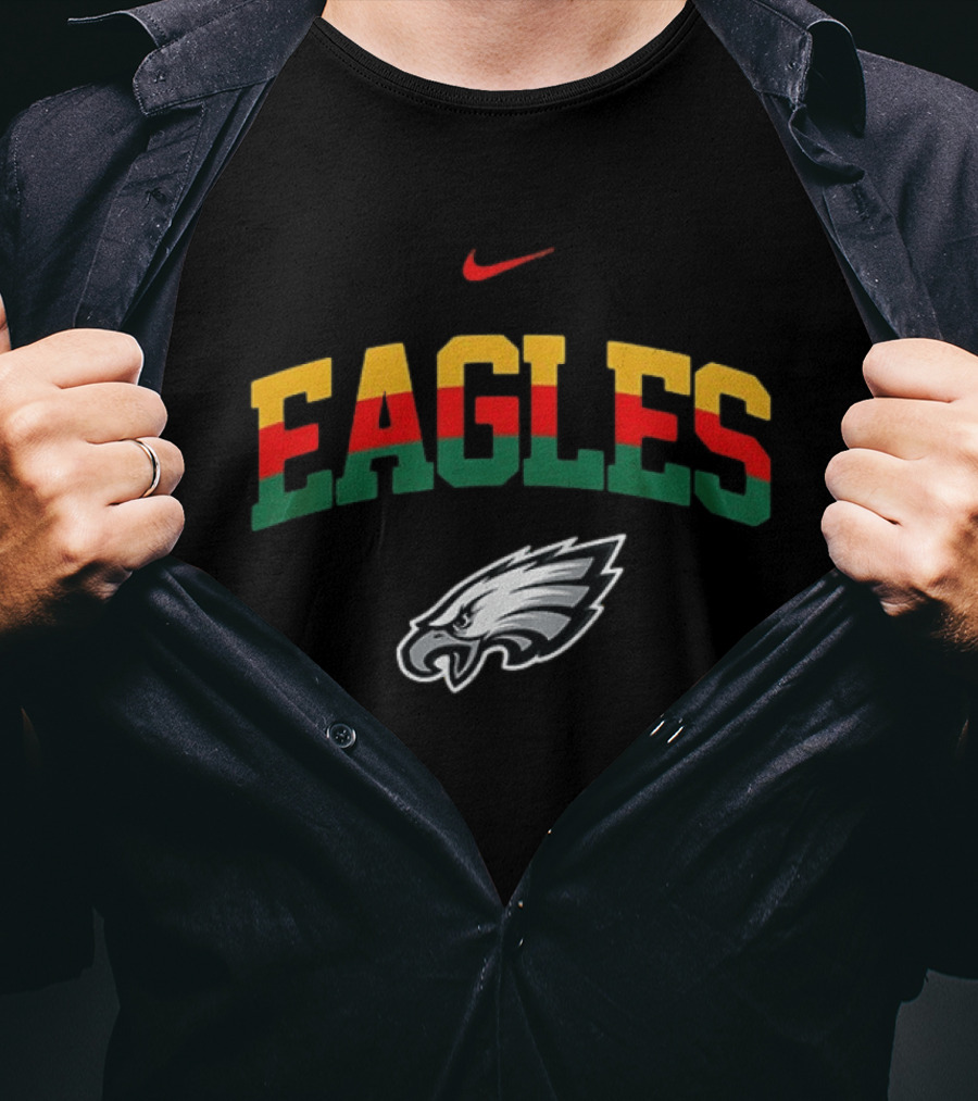 Philadelphia Eagles Black History 100th Anniversary Nike Edition T-Shirt