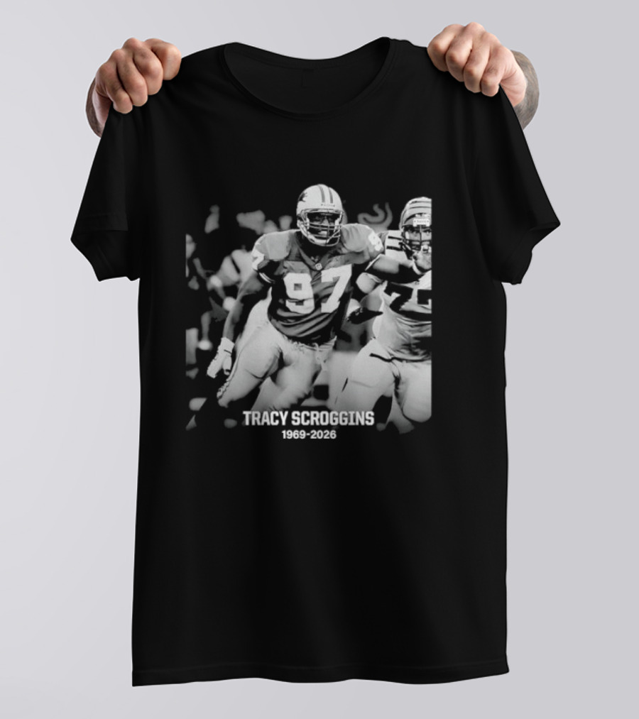 Tracy Scroggins Detroit Lions 1969 2026 Stories T-Shirt