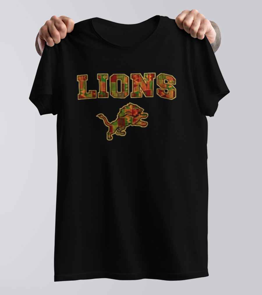 Detroit Lions Century Of Strength 100th Pride Of History T-Shirt