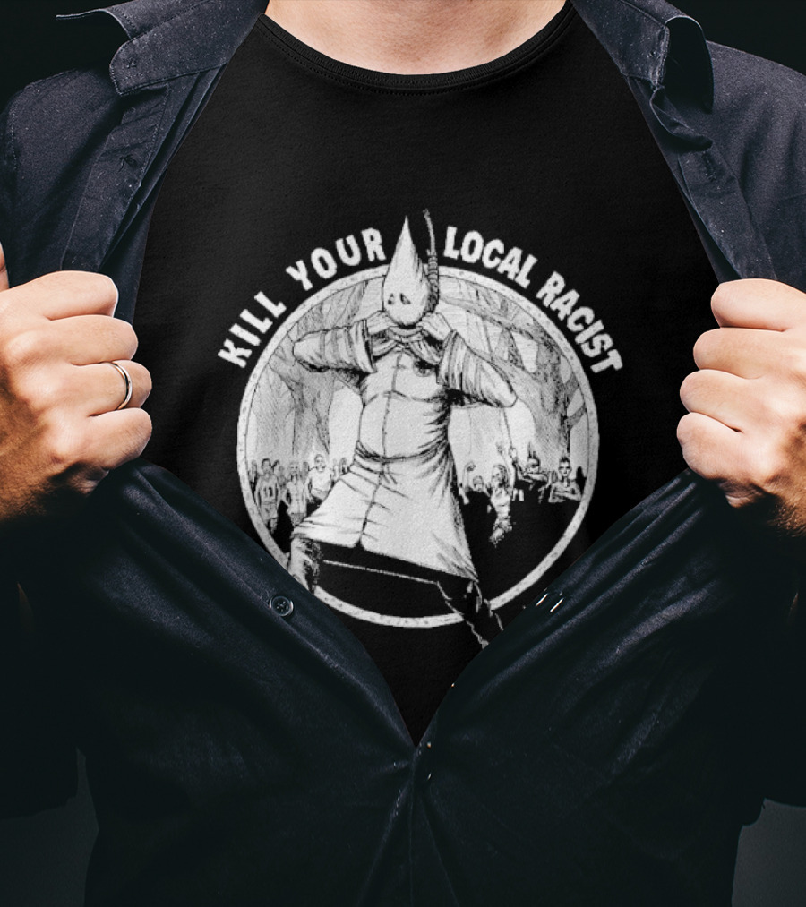 Kill Your Local Racist Diablo Macabre Circle Figure T-Shirt