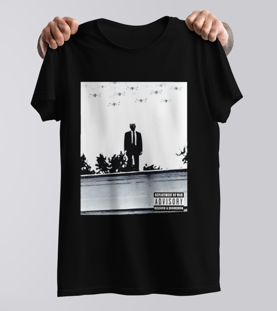 Trump Drone 2026 Department Of War Advisory Research And Development T-Shirt