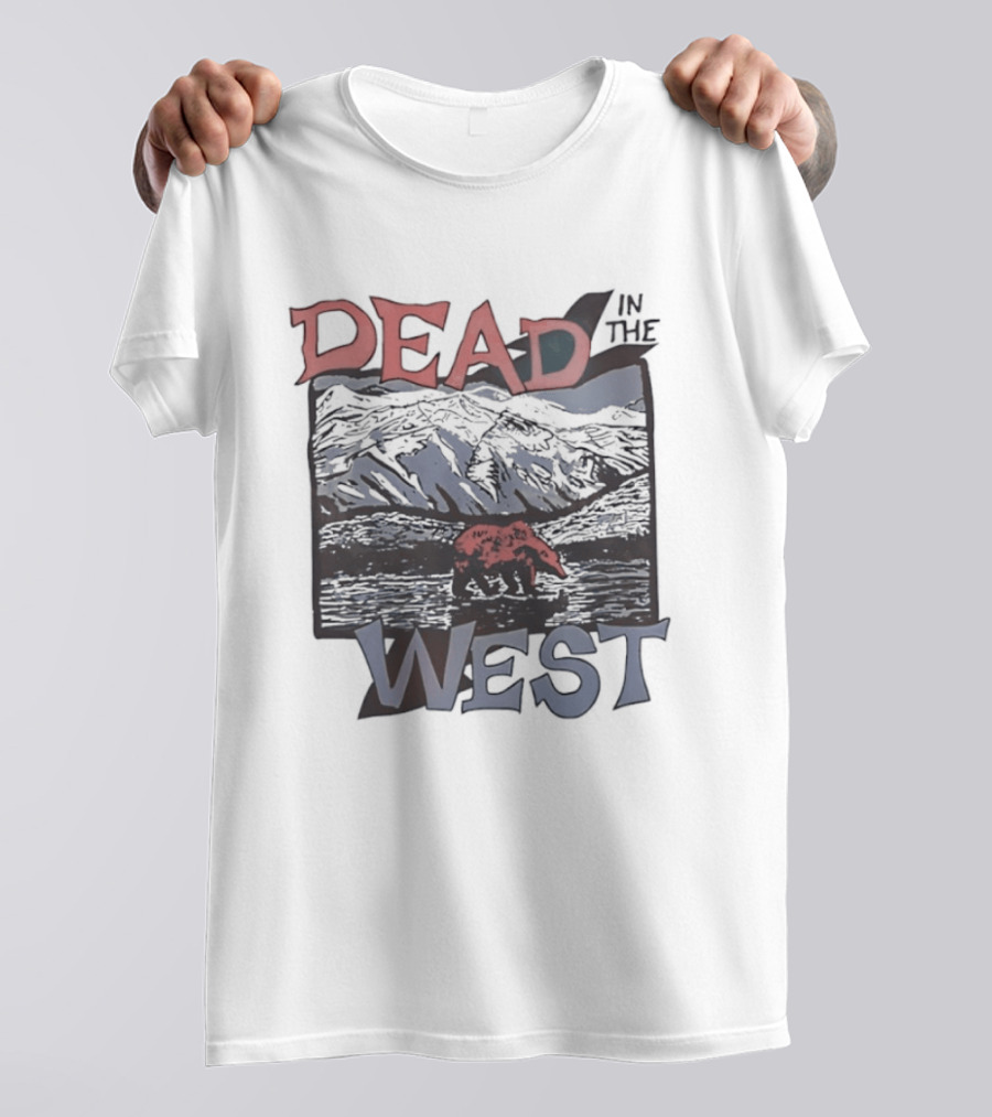 Dead In The West Bear Mountain Landscape T-Shirt