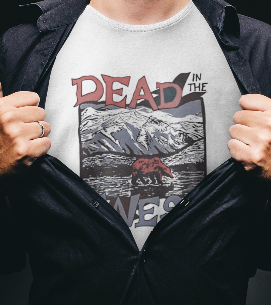 Dead In The West Bear Mountain Landscape T-Shirt