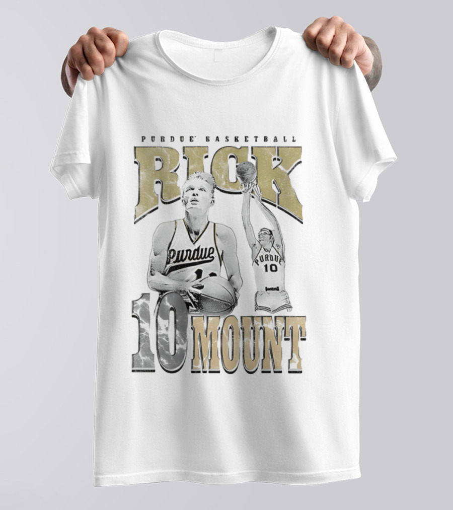 Purdue Basketball Rick Mount 10 T-Shirt