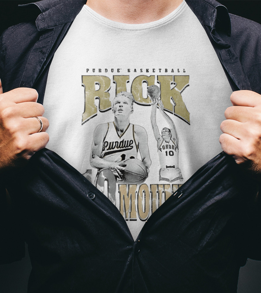 Purdue Basketball Rick Mount 10 T-Shirt