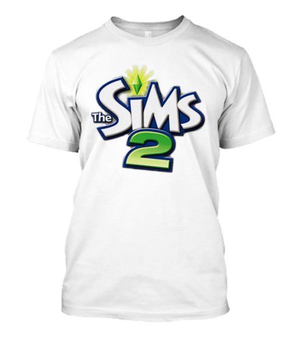 The Sims 2 Iconic Logo Nostalgic Gaming T-Shirt