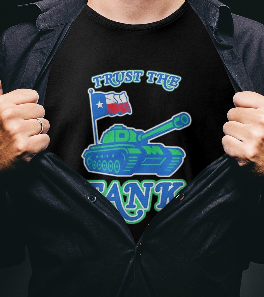 Trust The Tank Dallas Mavericks Texas Flag Tank T-Shirt