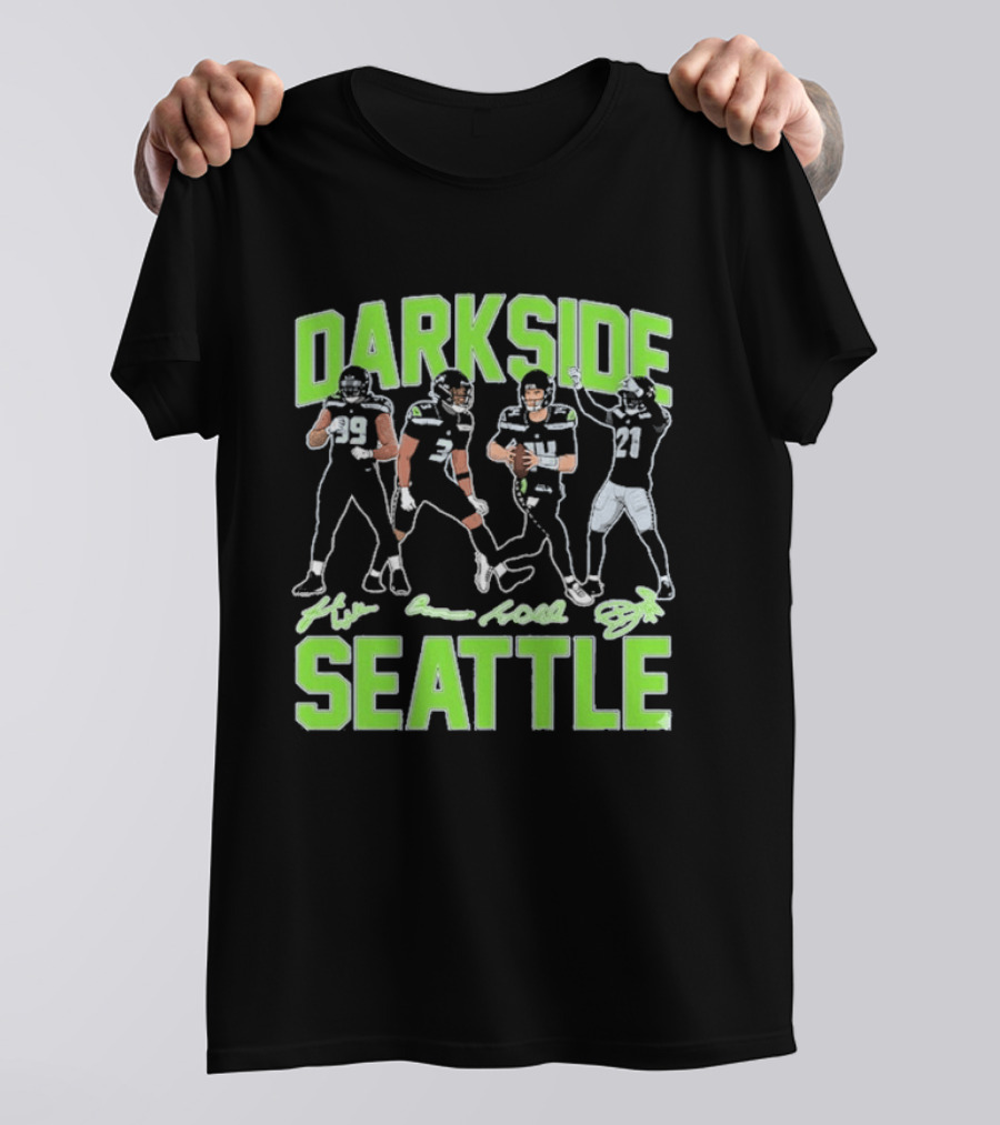 Dark Side Seattle Williams Emmanwori Jones Witherspoon Football Team T-Shirt