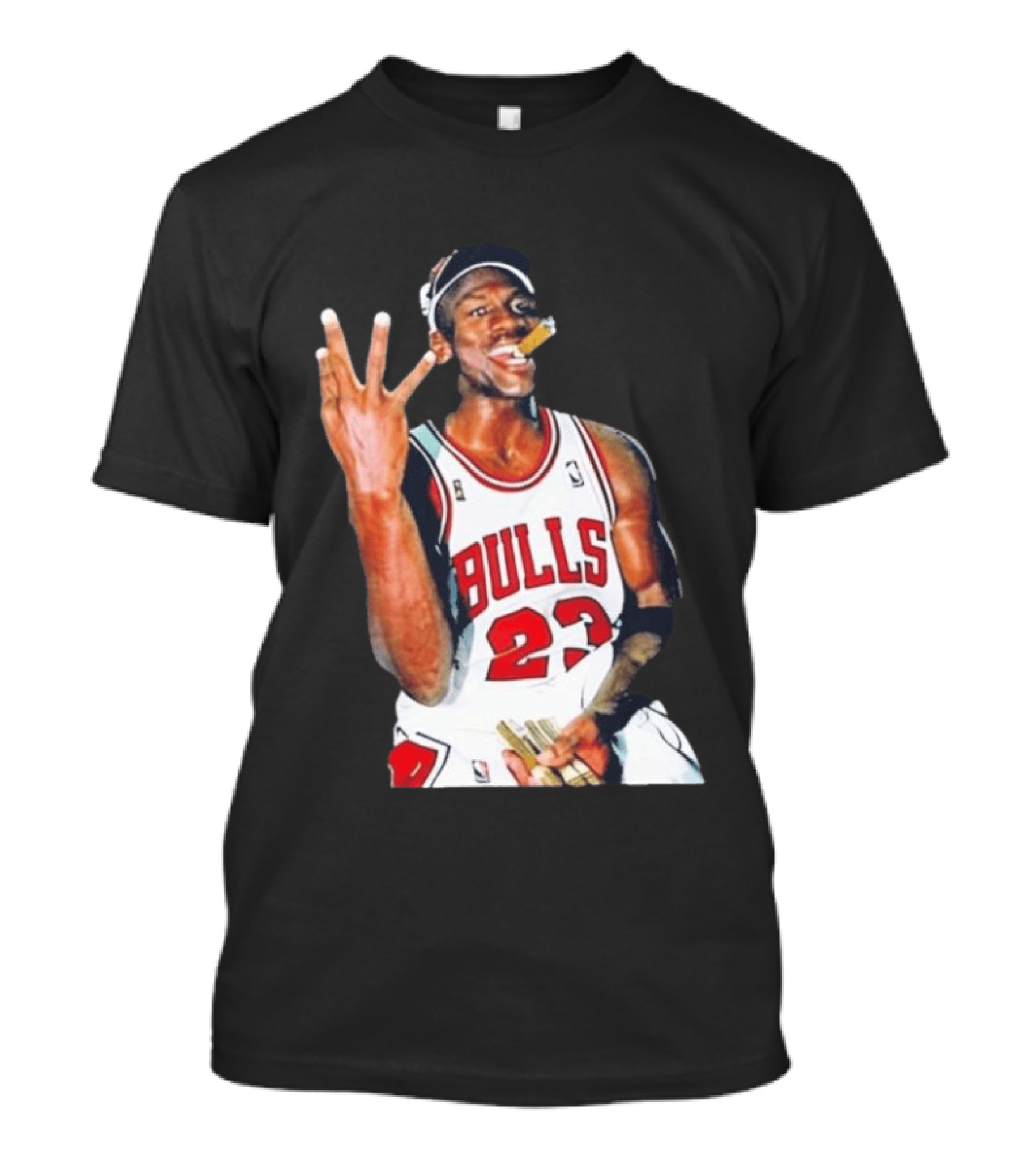Giannis Antetokounmpo Mj Cigar Chicago Bulls 23 Basketball Legend T-Shirt