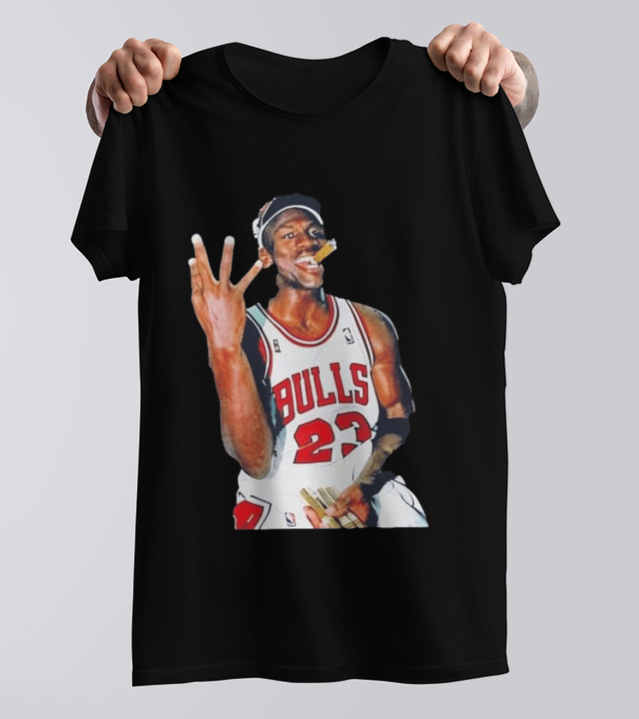 Giannis Antetokounmpo Mj Cigar Chicago Bulls 23 Basketball Legend T-Shirt