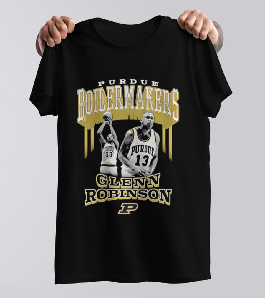 Glenn Robinson Purdue Boilermakers Basketball Legend T-Shirt