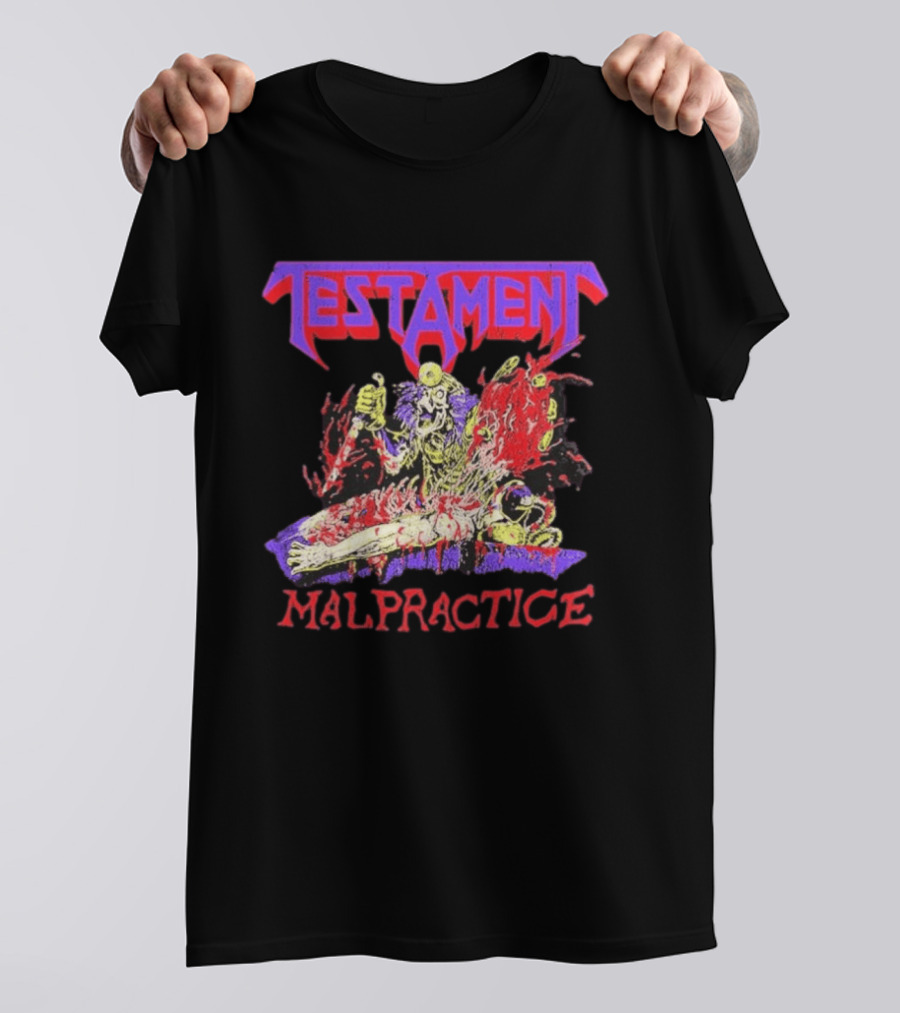 Testament Malpractice Souls Of Black Collection T-Shirt