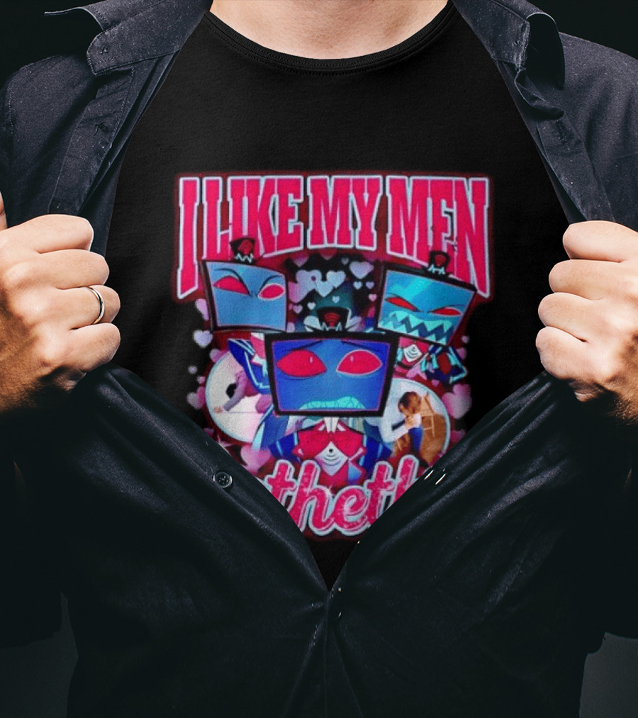 I Like My Men Pathetic Hazbin Hotel Vox T-Shirt