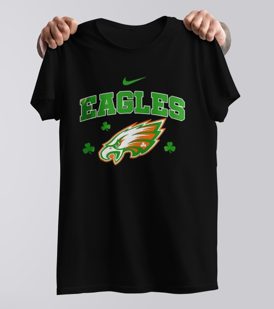 Philadelphia Eagles Irish Woman Soul Of A Witch Green Shamrock Nike T-Shirt