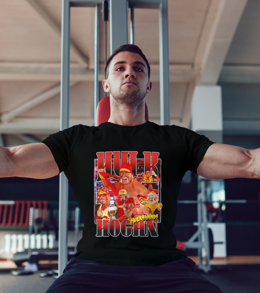 Hulk Hogan Hulkamania Memorial RIP Iconic Wrestling Legend T-Shirt