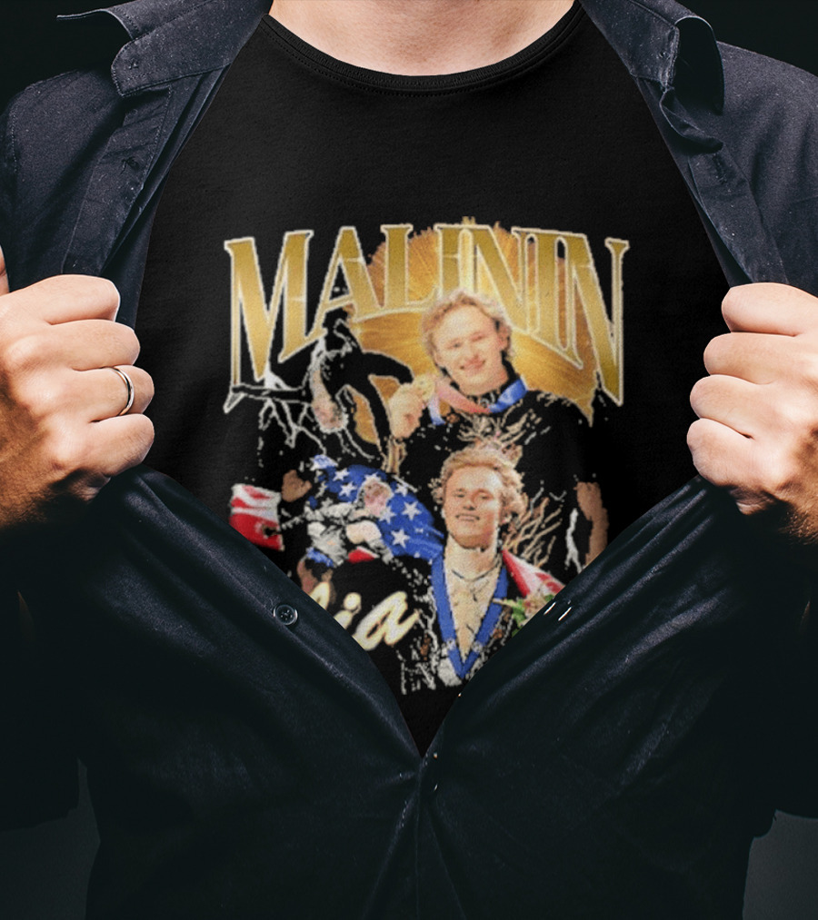 Ilia Malinin Gold Medal Champion Ice Skating T-Shirt