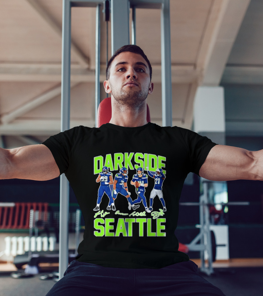 Dark Side Seattle Williams Emmanwori Jones Witherspoon Football Team Players T-Shirt