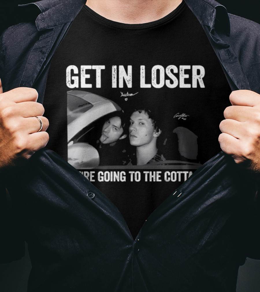 Get In Loser We're Going To The Cottage Heated Rivalry Christian Siriano T-Shirt