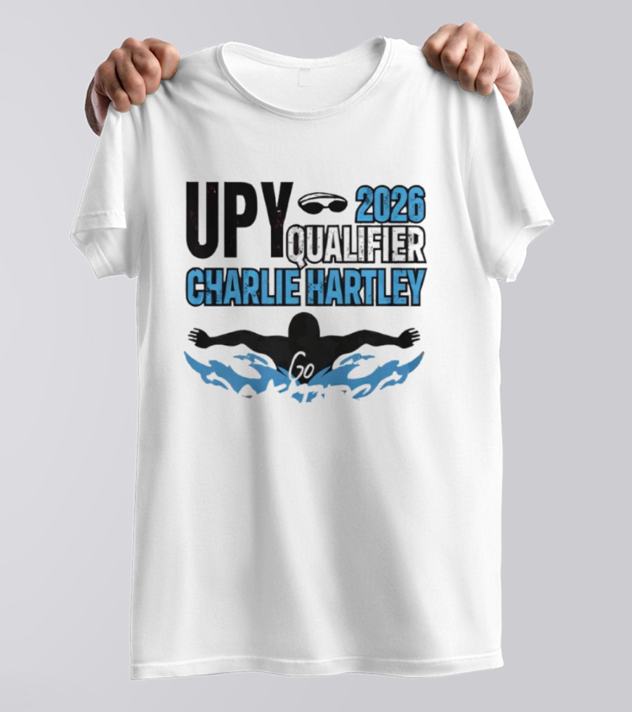 UPY 2026 Qualifier Charlie Hartley Swimming Otter Racer T-Shirt