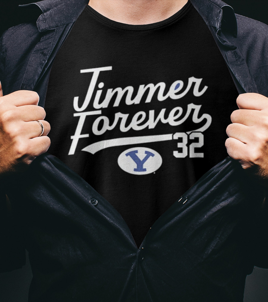 BYU Jimmer Forever 32 Basketball Y T-Shirt