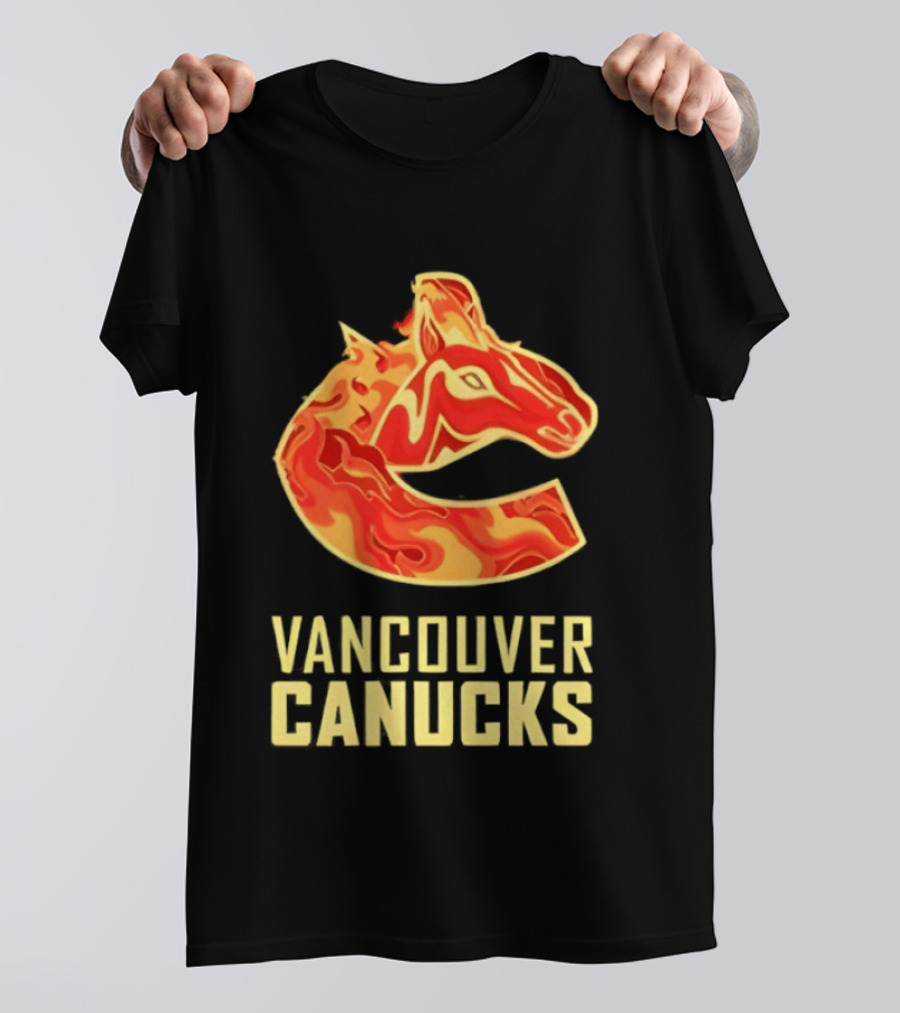 Vancouver Canucks Lunar New Year Horsefire 2026 T-Shirt
