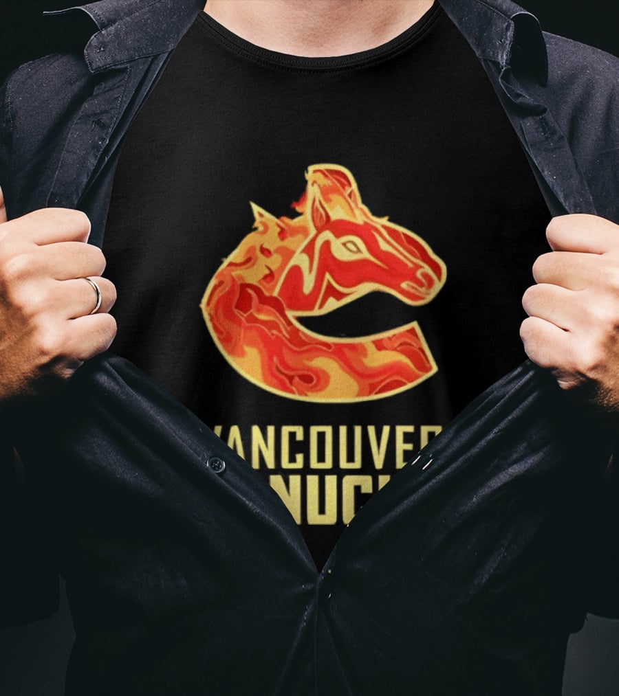 Vancouver Canucks Lunar New Year Horsefire 2026 T-Shirt