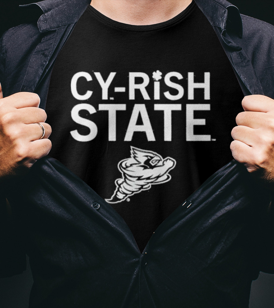 Cy Rish State College House Punching Cyclone T-Shirt