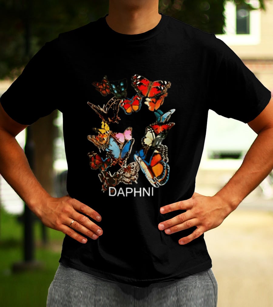Daphni Butterfly Multicolor Vivid Wing T-Shirt