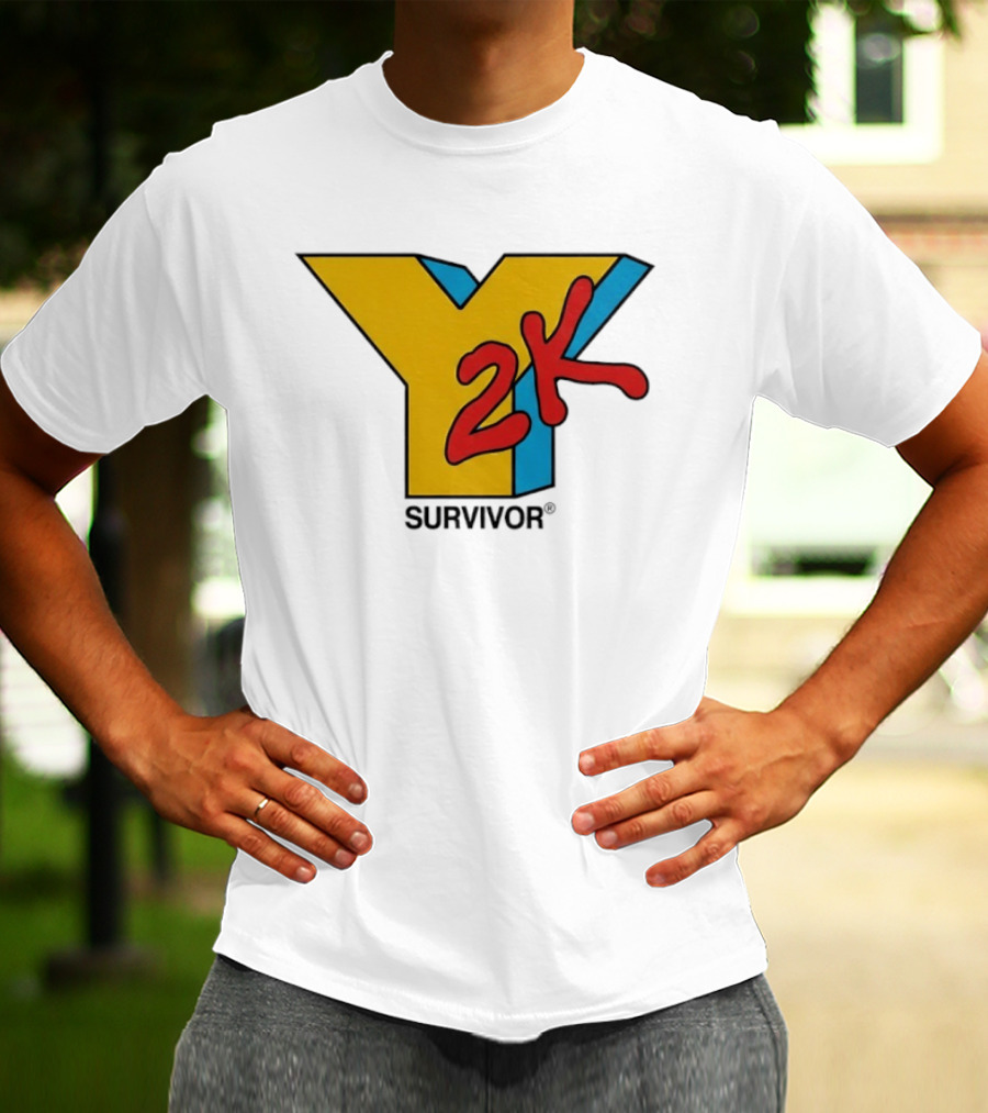 Y2K Survivor Retro 2000s Nostalgia Fashion Trend T-Shirt