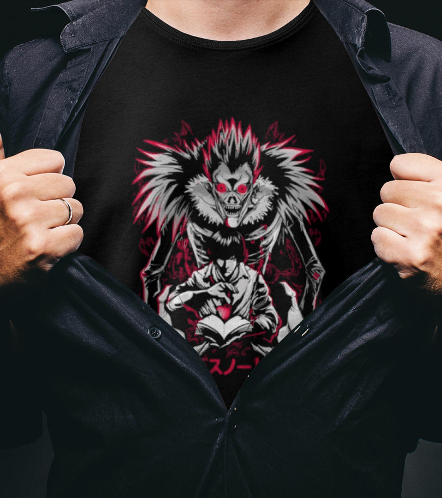 Shinigami's Revenge Ryuk Death Note Manga Horror Aesthetic T-Shirt