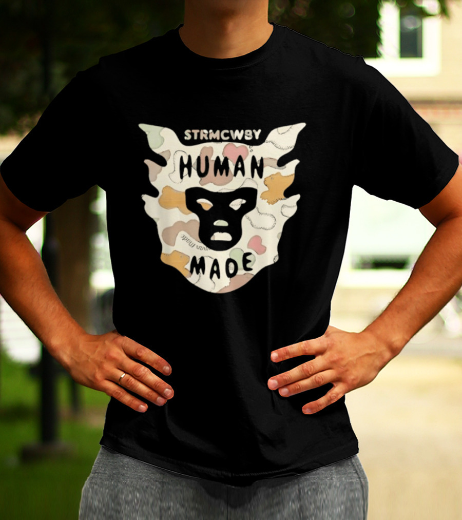 Strmcwby Human Made Camouflage Face T-Shirt