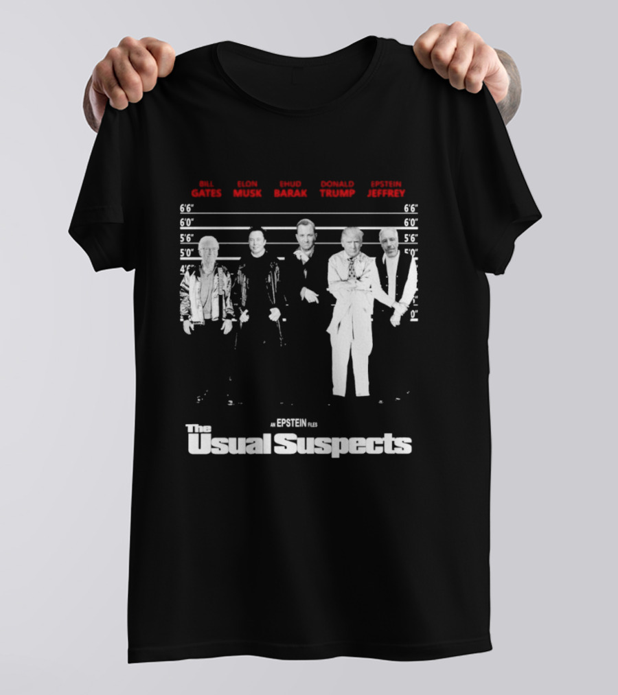 Bill Barack Trump Jeffrey The Usual Suspects T-Shirt